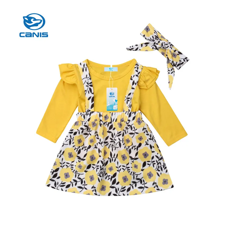 CANIS Newborn Kids Baby Girl Clothes Set Top T-shirt Suspenders Skirt Headbands Outfits Baby Girls Clothing Sets Winter 2018
CANIS Newborn Kids Baby Girl Clothes Set Top T-shirt Suspenders Skirt Headbands Outfits Baby Girls Clothing Sets Winter 2018