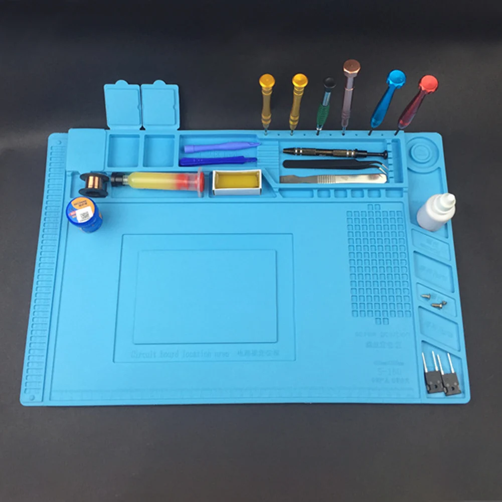 Repair Work Multi-function Insulation Pad Magnetic Section Heat Resistance Silicone Pad Anti Static Desk Mat Anti-Corrosion
Repair Work Multi-function Insulation Pad Magnetic Section Heat Resistance Silicone Pad Anti Static Desk Mat Anti-Corrosion