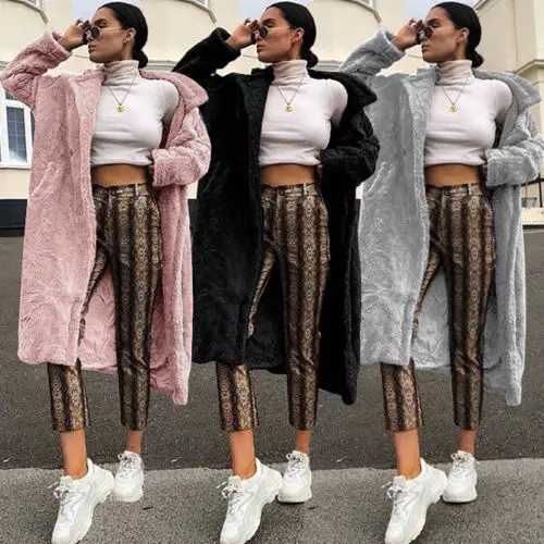 2018 Brand New Fashion Top Women Winter Warm Faux Fur Coats Overcoat Ladies Cardigan Jacket Casual Solid Long Sleeve Tops
2018 Brand New Fashion Top Women Winter Warm Faux Fur Coats Overcoat Ladies Cardigan Jacket Casual Solid Long Sleeve Tops