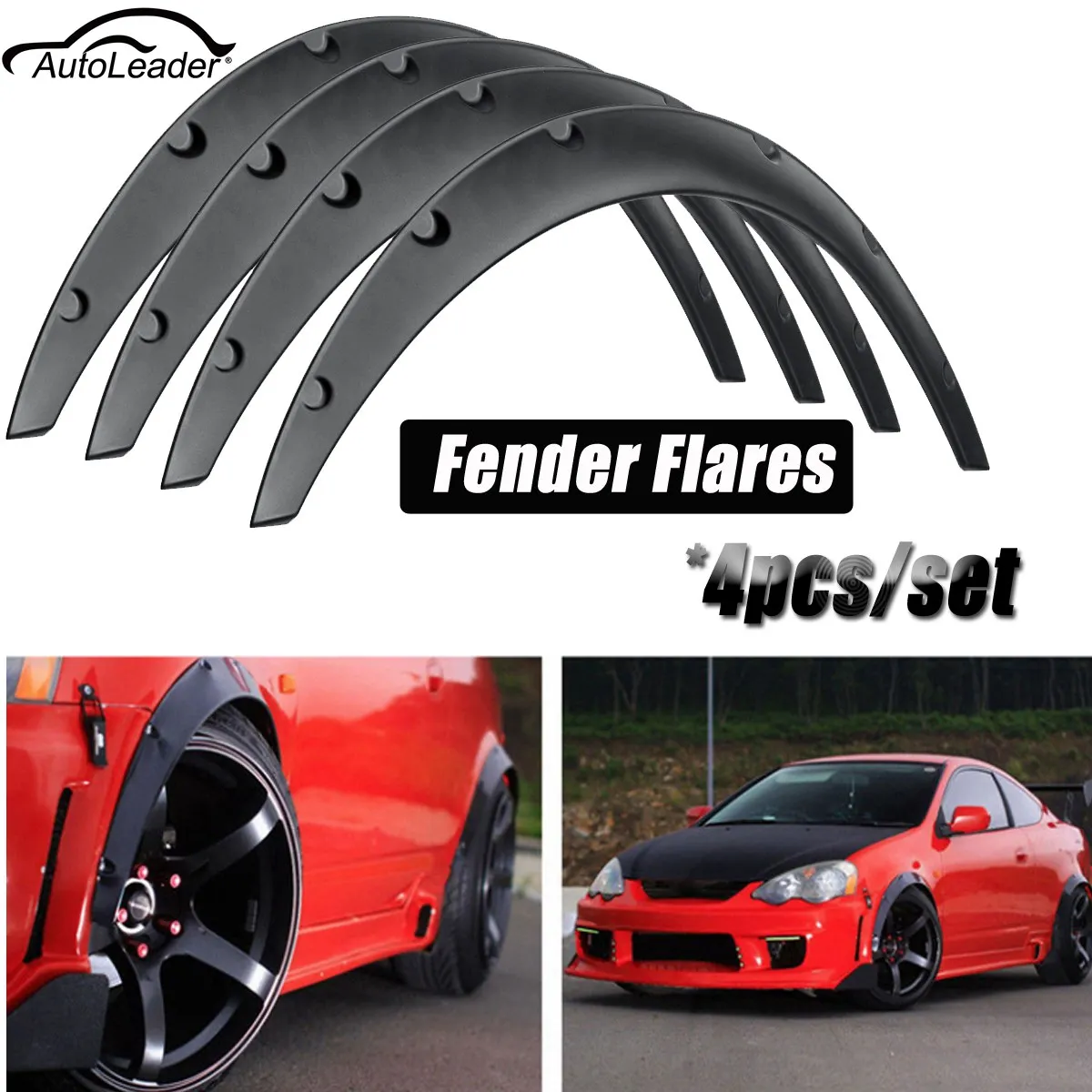 AUTOLEADER 4Pcs 3.1"/80mm Universal Flexible Car Fender-Flares Extra Wide Body Wheel Arches Car Wash & Maintenance Rim Care
AUTOLEADER 4Pcs 3.1"/80mm Universal Flexible Car Fender-Flares Extra Wide Body Wheel Arches Car Wash & Maintenance Rim Care