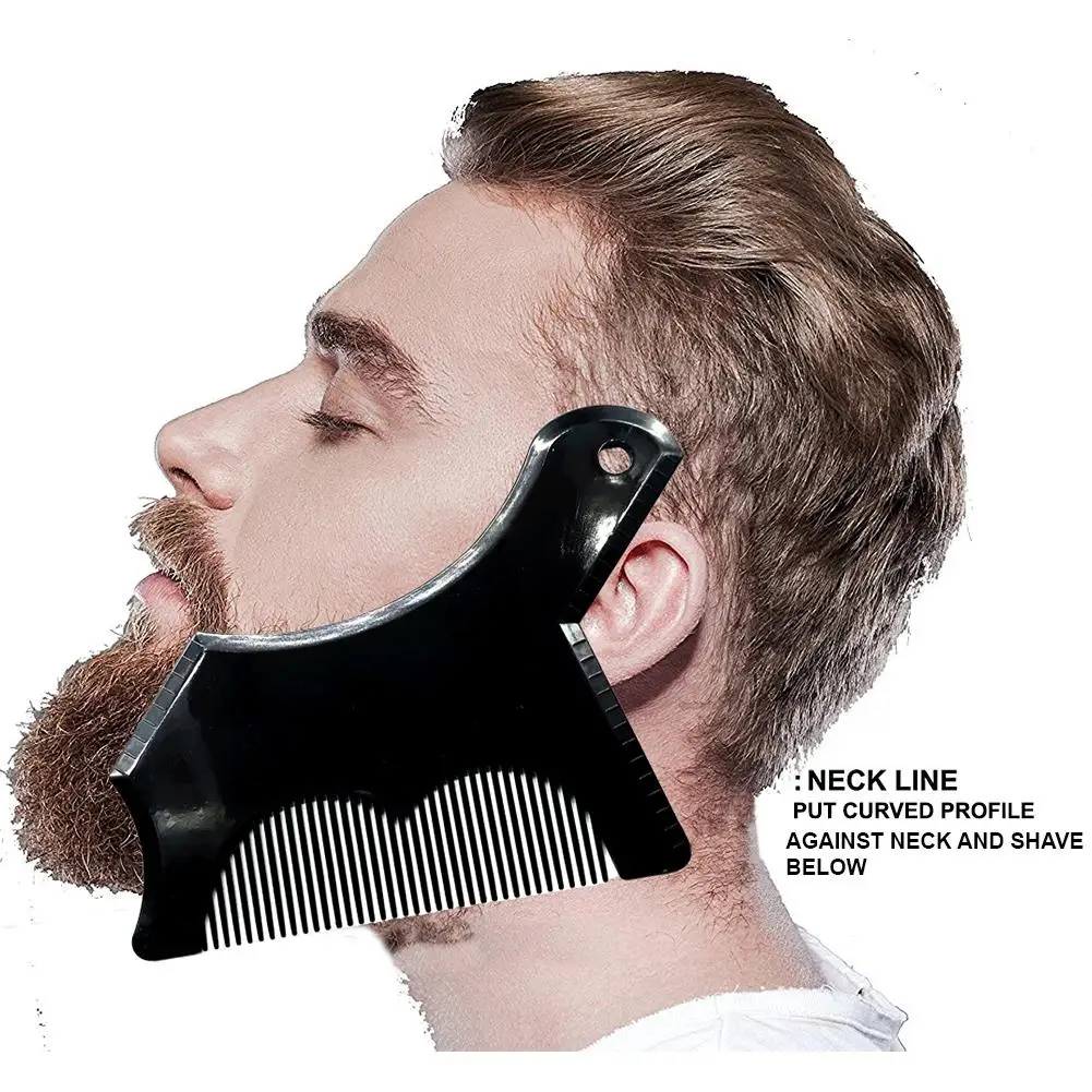BellyLady Beard Comb Mutifunctional Beard Shaping Tools Beard Grooming Shaper Lineup Template
BellyLady Beard Comb Mutifunctional Beard Shaping Tools Beard Grooming Shaper Lineup Template