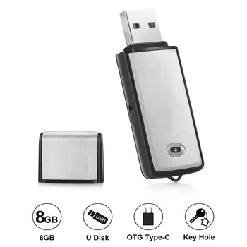 Voice Recorder USB Flash Drive 128Kbps Digital Voice Recording 8GB for Windows Mac Android OTG Mini Recorder r20
Voice Recorder USB Flash Drive 128Kbps Digital Voice Recording 8GB for Windows Mac Android OTG Mini Recorder r20