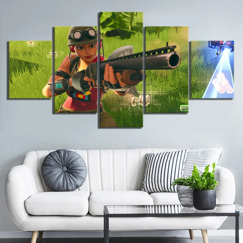 5 Piece Fortnight Battle Royale Map Video Game Poster Fort Pictures Landscape Wall Art for Living Room Decor Canvas Wholesale
5 Piece Fortnight Battle Royale Map Video Game Poster Fort Pictures Landscape Wall Art for Living Room Decor Canvas Wholesale