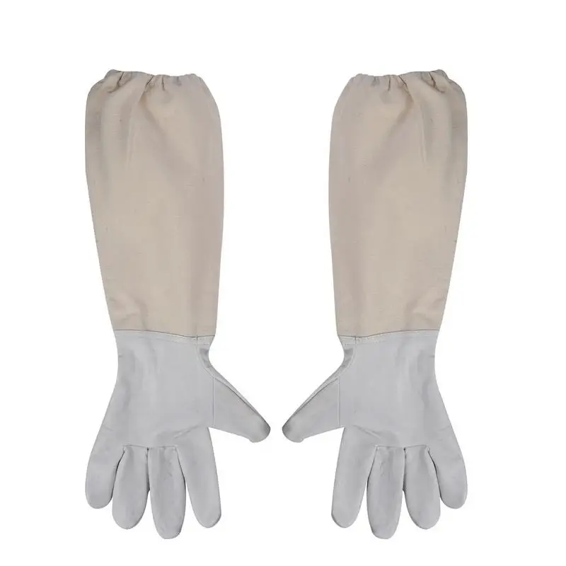 A Pair Beekeeping Gloves Goatskin Bee Keeping With Vented Apiculture Beekeeper Protective Long Sleeves Beekeeping Equipment
A Pair Beekeeping Gloves Goatskin Bee Keeping With Vented Apiculture Beekeeper Protective Long Sleeves Beekeeping Equipment