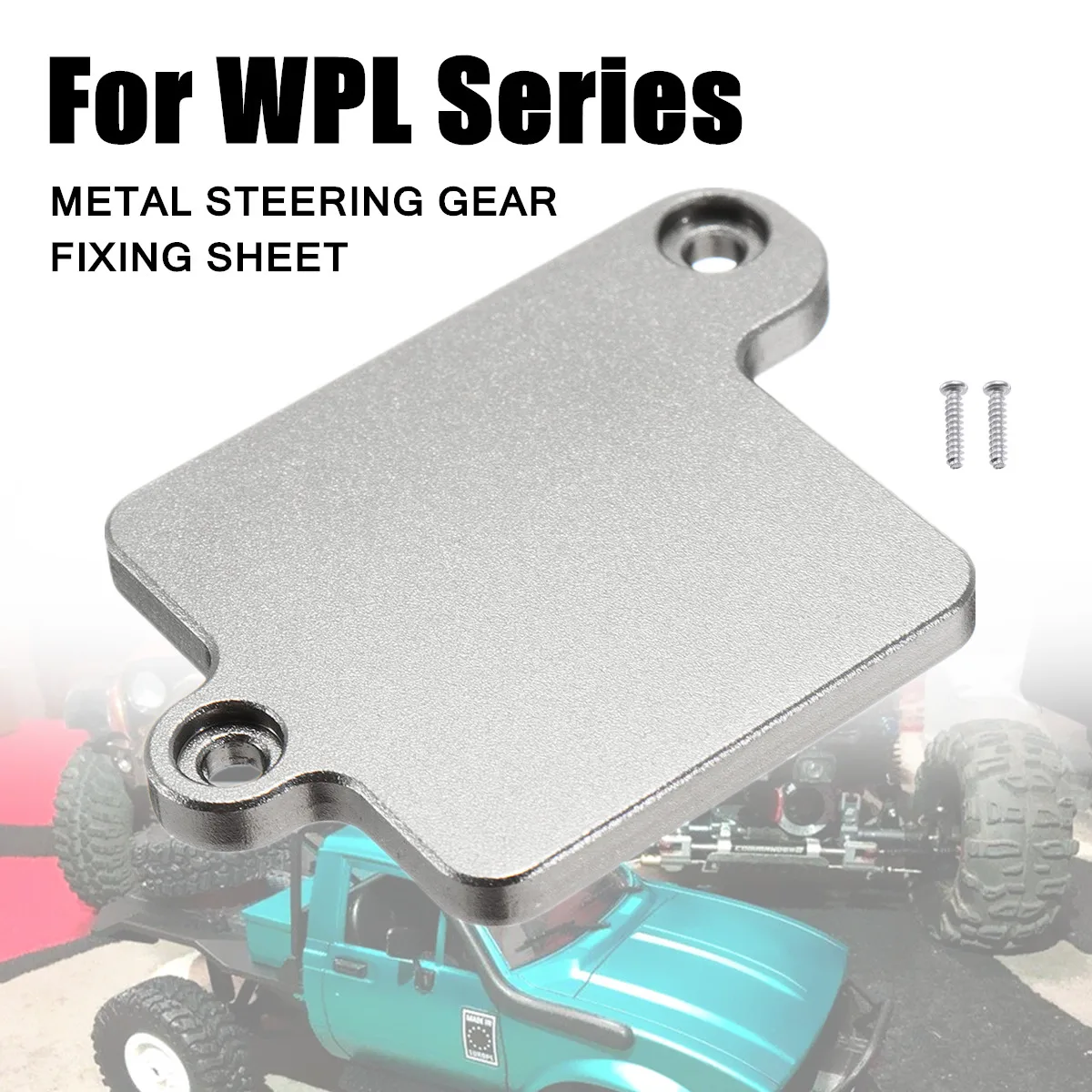 Replacement DIY Upgrade 1PCS Metal Steering Gear Fixing Sheet Screws Modified Model Toy For WPL Series Accessories Car Part
Replacement DIY Upgrade 1PCS Metal Steering Gear Fixing Sheet Screws Modified Model Toy For WPL Series Accessories Car Part