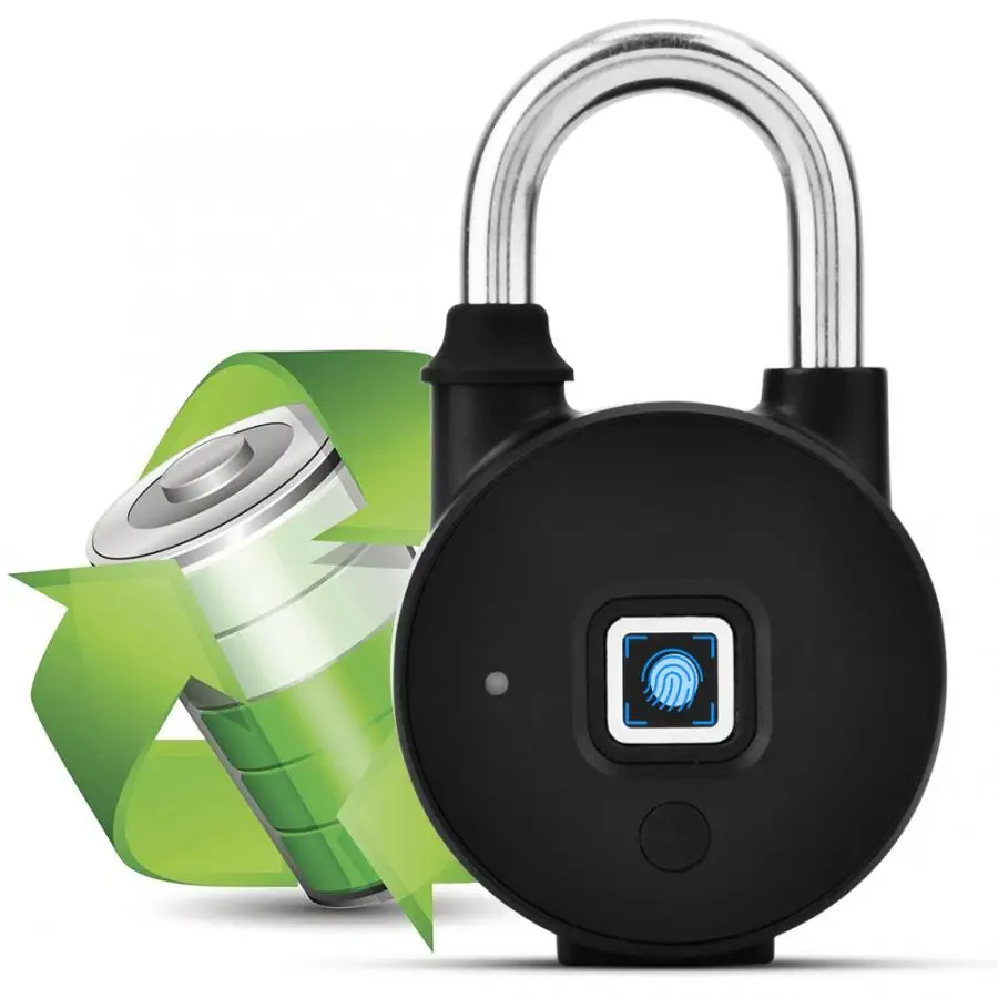 Smart Fingerprint Anti-Theft Security Lock Keyless Padlock Outdoor Waterproof Padlock Lock
Smart Fingerprint Anti-Theft Security Lock Keyless Padlock Outdoor Waterproof Padlock Lock