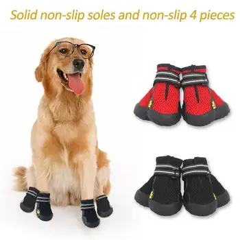 4 PCS Dog Shoes Waterproof Pet Boots For Medium To Large Dogs Labrador Husky Shoes Rain Shoes Booties Husky Shoes
4 PCS Dog Shoes Waterproof Pet Boots For Medium To Large Dogs Labrador Husky Shoes Rain Shoes Booties Husky Shoes