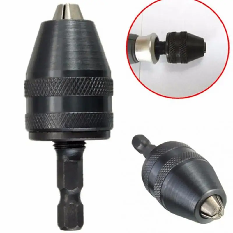 high quality 0.6-8 mm Clamping range Driver Tool Accessories Keyless Adapter Impact Hex Shank Drill Chuck
high quality 0.6-8 mm Clamping range Driver Tool Accessories Keyless Adapter Impact Hex Shank Drill Chuck