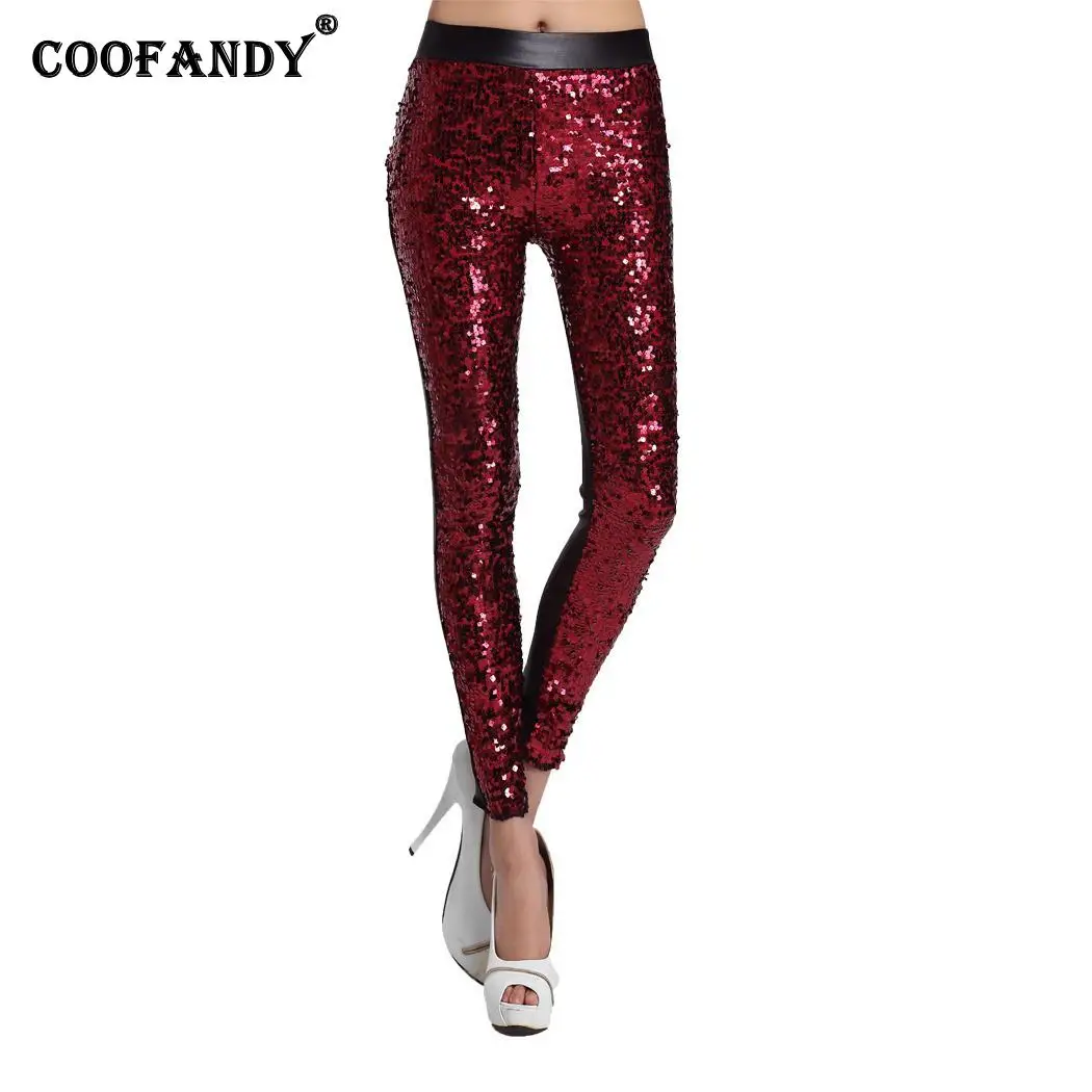 Women Fashion High-rise Faux Leather Stitching Casual Leather Pants Spring, Fall and Winter Sequin Leggings
Women Fashion High-rise Faux Leather Stitching Casual Leather Pants Spring, Fall and Winter Sequin Leggings