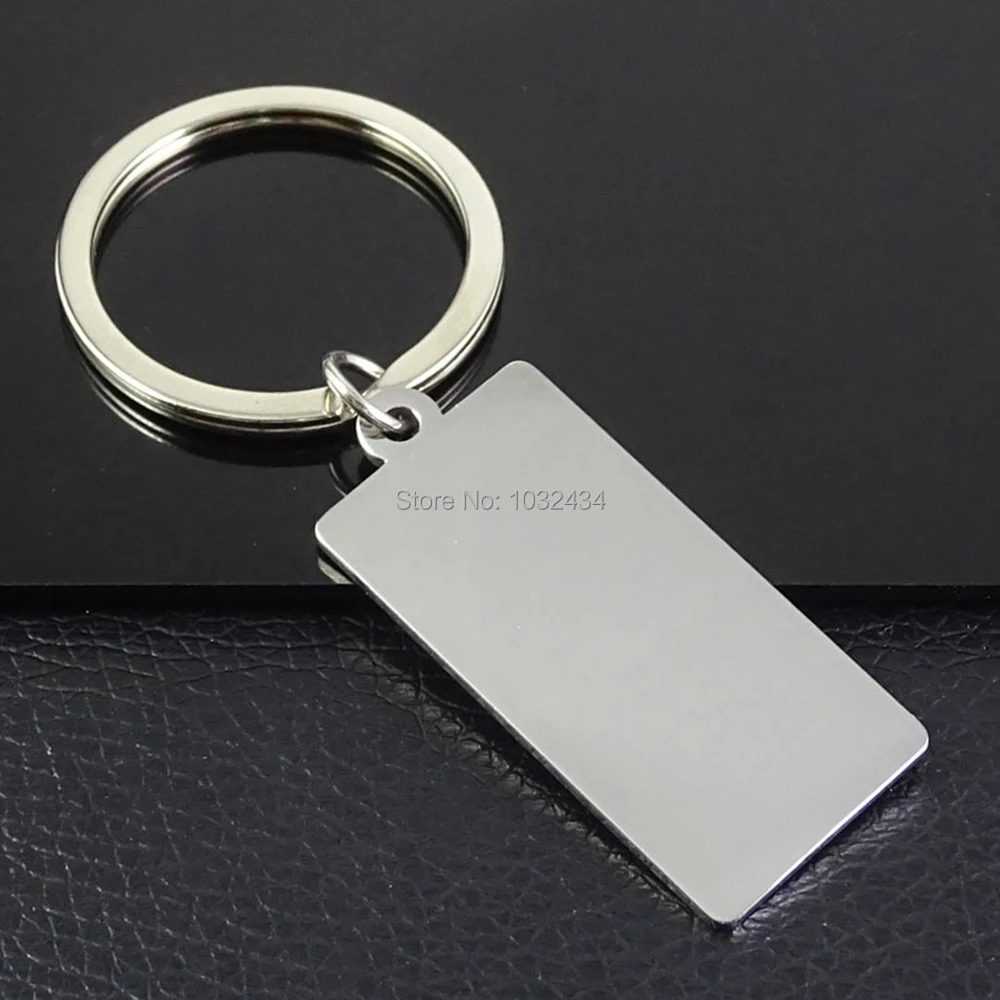 50 pcs/lot Rectangle Stainless Steel Key Chain DIY Customized Both Polished key chains Key Tags Promotional Gifts
50 pcs/lot Rectangle Stainless Steel Key Chain DIY Customized Both Polished key chains Key Tags Promotional Gifts