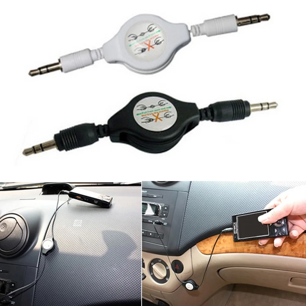 3.5mm Retractable AUX Cable Male To Male Car Kit Audio Cable Stereo Audio Auxiliary Cable
3.5mm Retractable AUX Cable Male To Male Car Kit Audio Cable Stereo Audio Auxiliary Cable