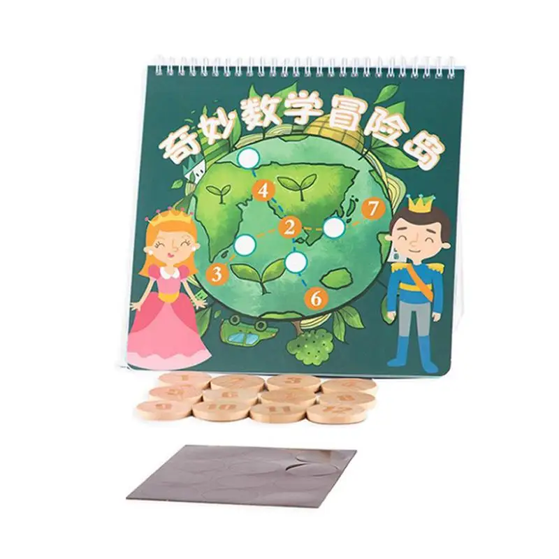 1pc Childrens Puzzle Toy Set Learning Educational Manual Digital Brain Adventure Island Board Game for Toddlers Kids
1pc Childrens Puzzle Toy Set Learning Educational Manual Digital Brain Adventure Island Board Game for Toddlers Kids