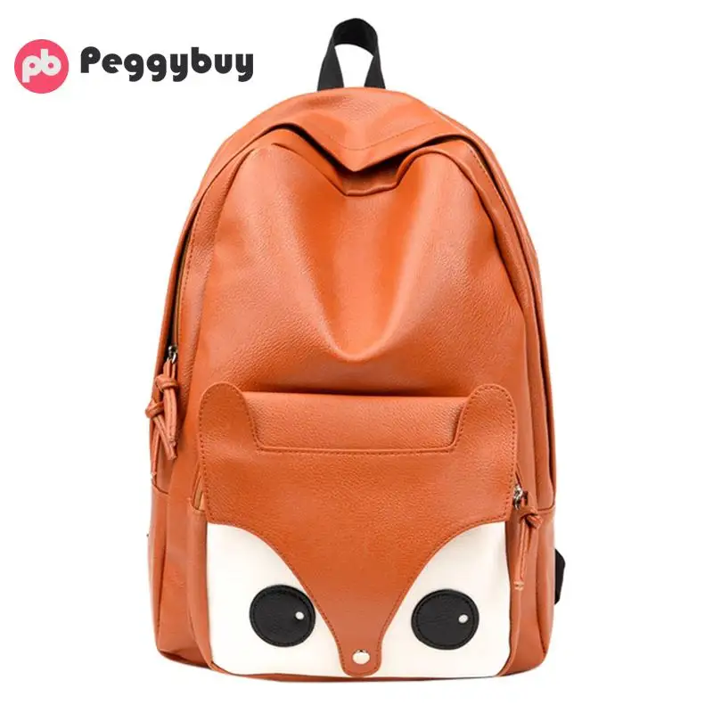 Cartoon Fox Pattern Backpack School Girls Teenagers Mochila Feminina Women PU Leather Back pack School Bags Bagpack mochila New
Cartoon Fox Pattern Backpack School Girls Teenagers Mochila Feminina Women PU Leather Back pack School Bags Bagpack mochila New