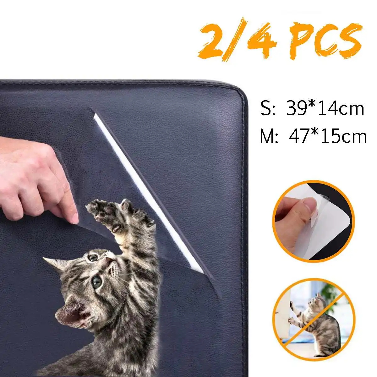 2pcs/4pcs PVC Furniture Cat Scratch Guards Stops Couch Sofa Protector Pads Anti Scratching Protecting Corner Cover
2pcs/4pcs PVC Furniture Cat Scratch Guards Stops Couch Sofa Protector Pads Anti Scratching Protecting Corner Cover