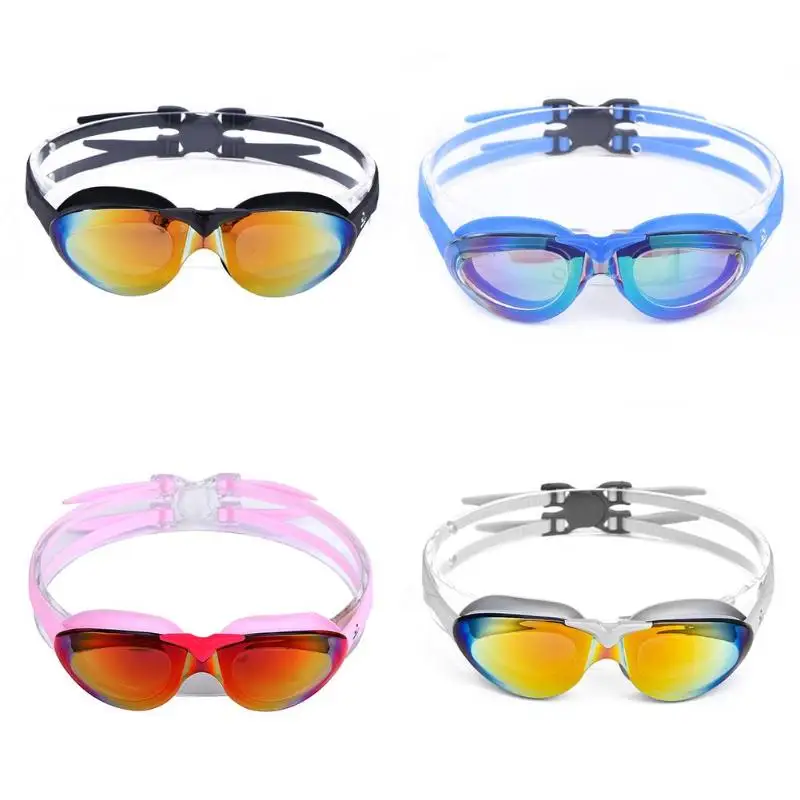 Woman Plating Swimming Goggles Anti-Fog UV Protection Adjustable Waterproof Polycarbonate Silicone Glasses Eyewear
Woman Plating Swimming Goggles Anti-Fog UV Protection Adjustable Waterproof Polycarbonate Silicone Glasses Eyewear
