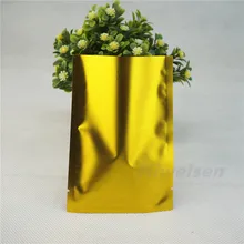Food Ping Pocket 100pcs Golden Matte Aluminum Bags Heat Sealable,Dummy Aluminized Mylar Foil Plastic Pouch Doorgift Goodies Bag
Food Ping Pocket 100pcs Golden Matte Aluminum Bags Heat Sealable,Dummy Aluminized Mylar Foil Plastic Pouch Doorgift Goodies Bag