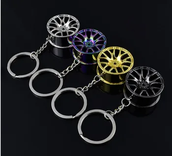 Fashion Creative Auto Wheel hub tire turbine Car Key chain key ring key chain For BMW Audi Ferrari Porsche car styling
Fashion Creative Auto Wheel hub tire turbine Car Key chain key ring key chain For BMW Audi Ferrari Porsche car styling