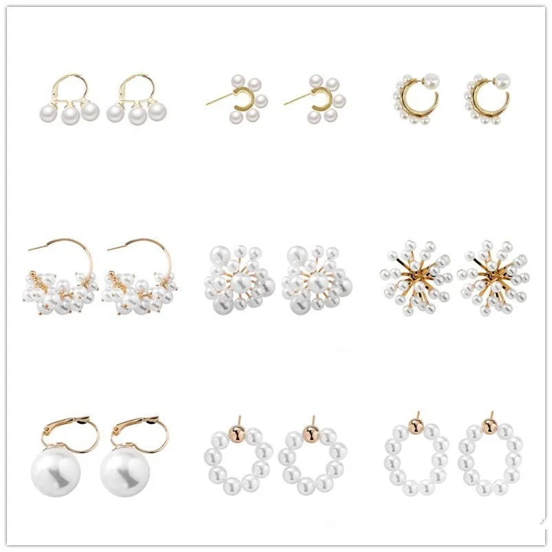 2019 Korea Earrings Pearl Metal Gold Geometric Irregular Circle Square Natural Freshwater Pearl For Women hoop earrings Gift
2019 Korea Earrings Pearl Metal Gold Geometric Irregular Circle Square Natural Freshwater Pearl For Women hoop earrings Gift