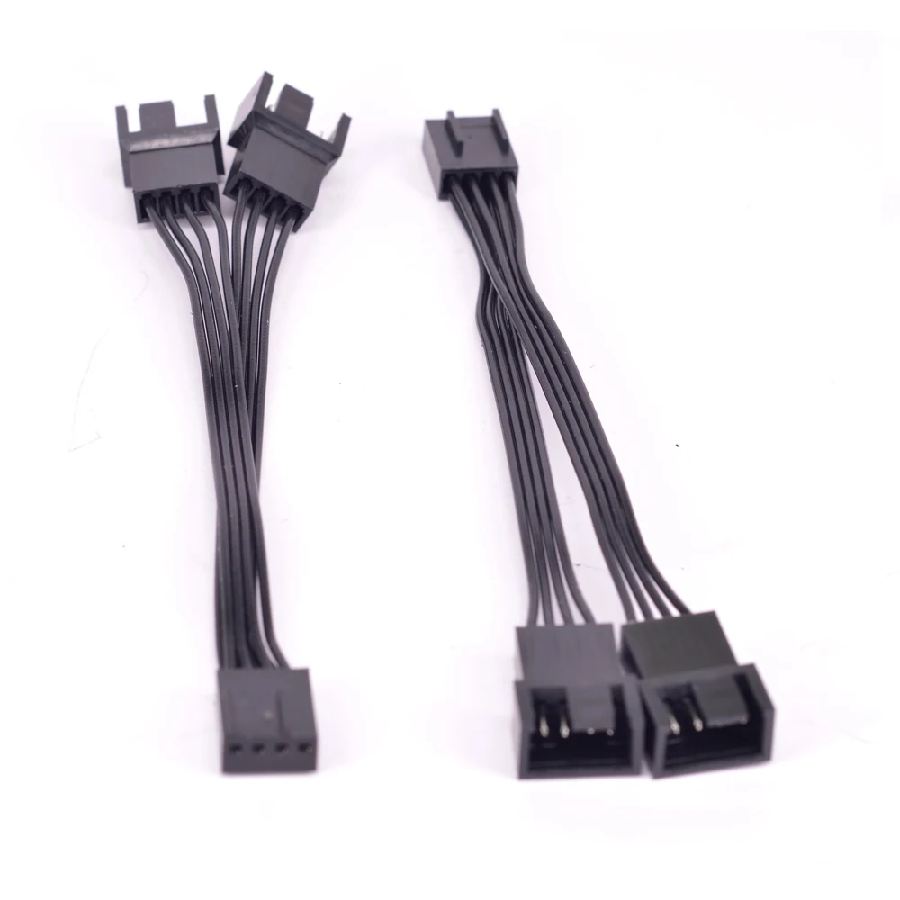 Fan PWM 4Pin 1 to 2 ways 4 Pin 3Pin Power supply Extension Cable 12V Computer Pump Fan 4P 24AWG 10cm
Fan PWM 4Pin 1 to 2 ways 4 Pin 3Pin Power supply Extension Cable 12V Computer Pump Fan 4P 24AWG 10cm