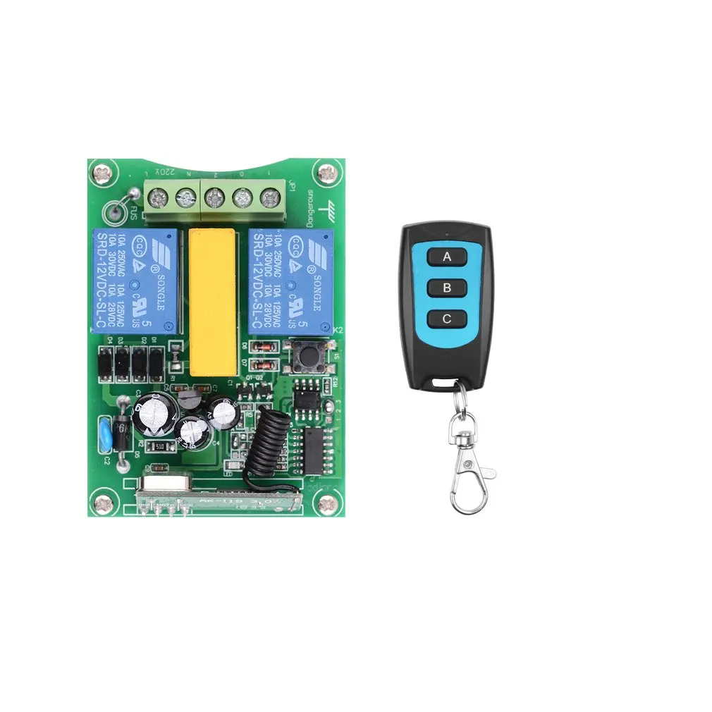 FYT275 AC220v2ch RF 1 Receiver +2 Tubular Transmitter Garage Door Motor Projection Screen 3 Button Wireless Remote Control
FYT275 AC220v2ch RF 1 Receiver +2 Tubular Transmitter Garage Door Motor Projection Screen 3 Button Wireless Remote Control