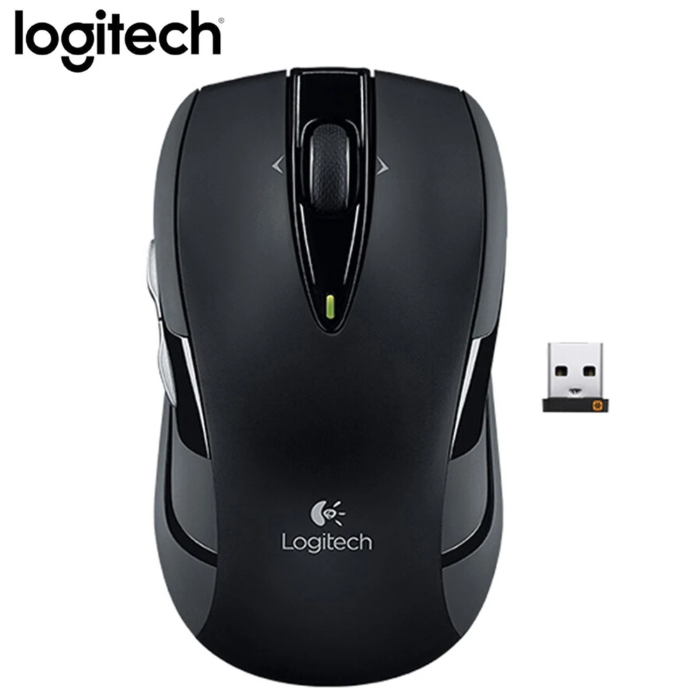 

Logitech M545 2.4GHz Wireless Mouse with USB Unifying Receiver Plug Gaming Optiacal Mouse 1000DPI for Laptop Computers