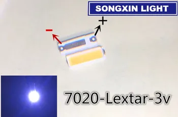Lextar LED Backlight Mid Power LED 0.5W 7020 3V Cool white 40LM LCD Backlight for TV TV Application
Lextar LED Backlight Mid Power LED 0.5W 7020 3V Cool white 40LM LCD Backlight for TV TV Application