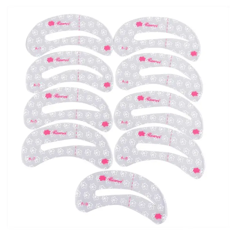 9 Styles DIY Make Up Tools Reusable Eyebrow Stencil Pencil For Eyebrows Enhancer Drawing Guide Card Brow Template
9 Styles DIY Make Up Tools Reusable Eyebrow Stencil Pencil For Eyebrows Enhancer Drawing Guide Card Brow Template