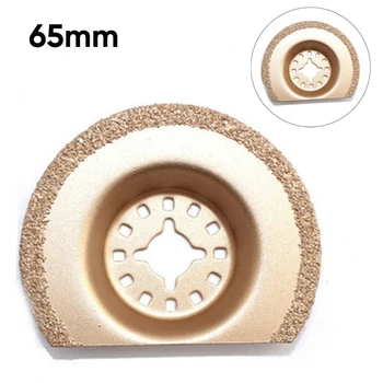65mm Diamond Carbide Saw Blade Cutter Oscillating Multi Tool For Fein Power Tool For Cutting Out Tile Grout And Cutting Grooves
65mm Diamond Carbide Saw Blade Cutter Oscillating Multi Tool For Fein Power Tool For Cutting Out Tile Grout And Cutting Grooves