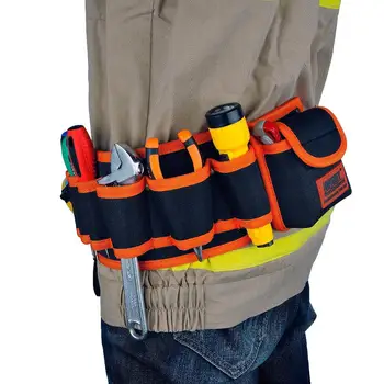 Adeeing JM-B04 Hardware Mechanics Electrician Canvas Tool Bag Belt Utility Kit Pocket Pouch Organizer Bag Orange Black
Adeeing JM-B04 Hardware Mechanics Electrician Canvas Tool Bag Belt Utility Kit Pocket Pouch Organizer Bag Orange Black