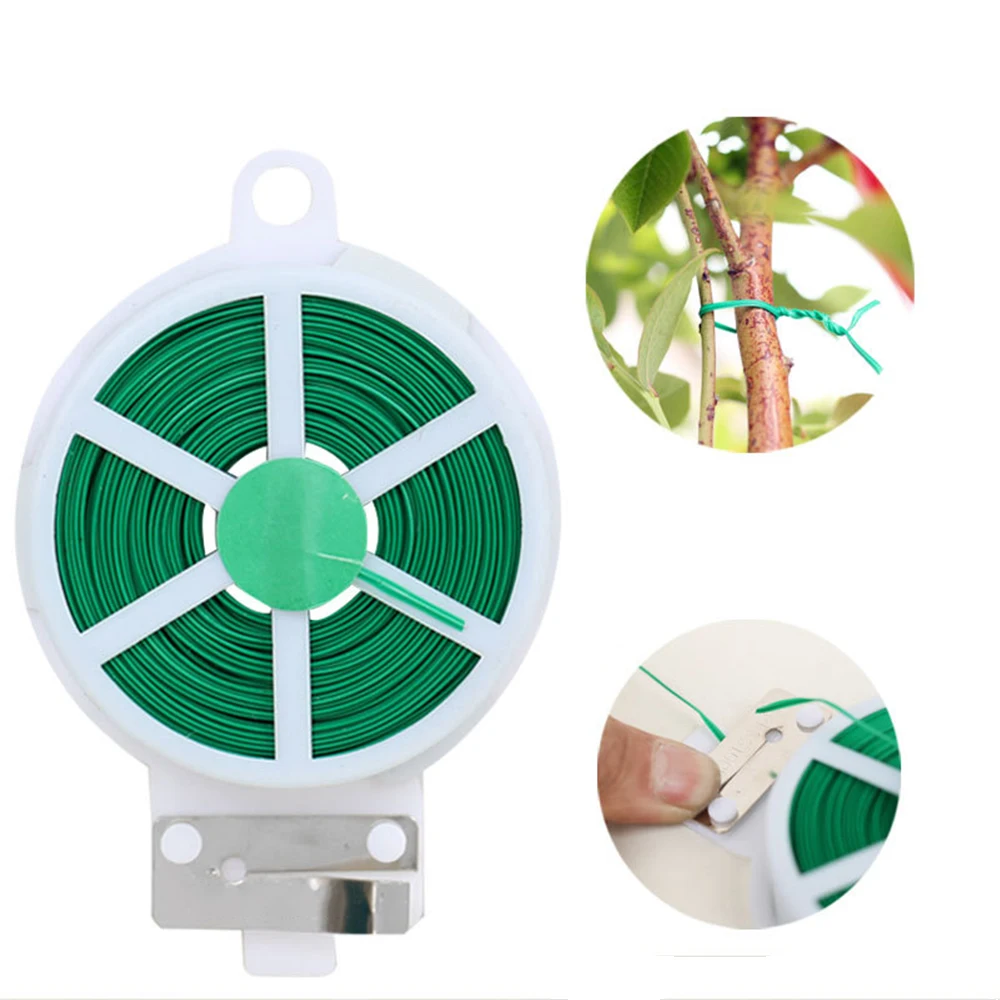 20/50m Plants Ties Plant Organizer Binding Diy Cable Wire Grafting Twist Plastic Gardening Accessories
20/50m Plants Ties Plant Organizer Binding Diy Cable Wire Grafting Twist Plastic Gardening Accessories