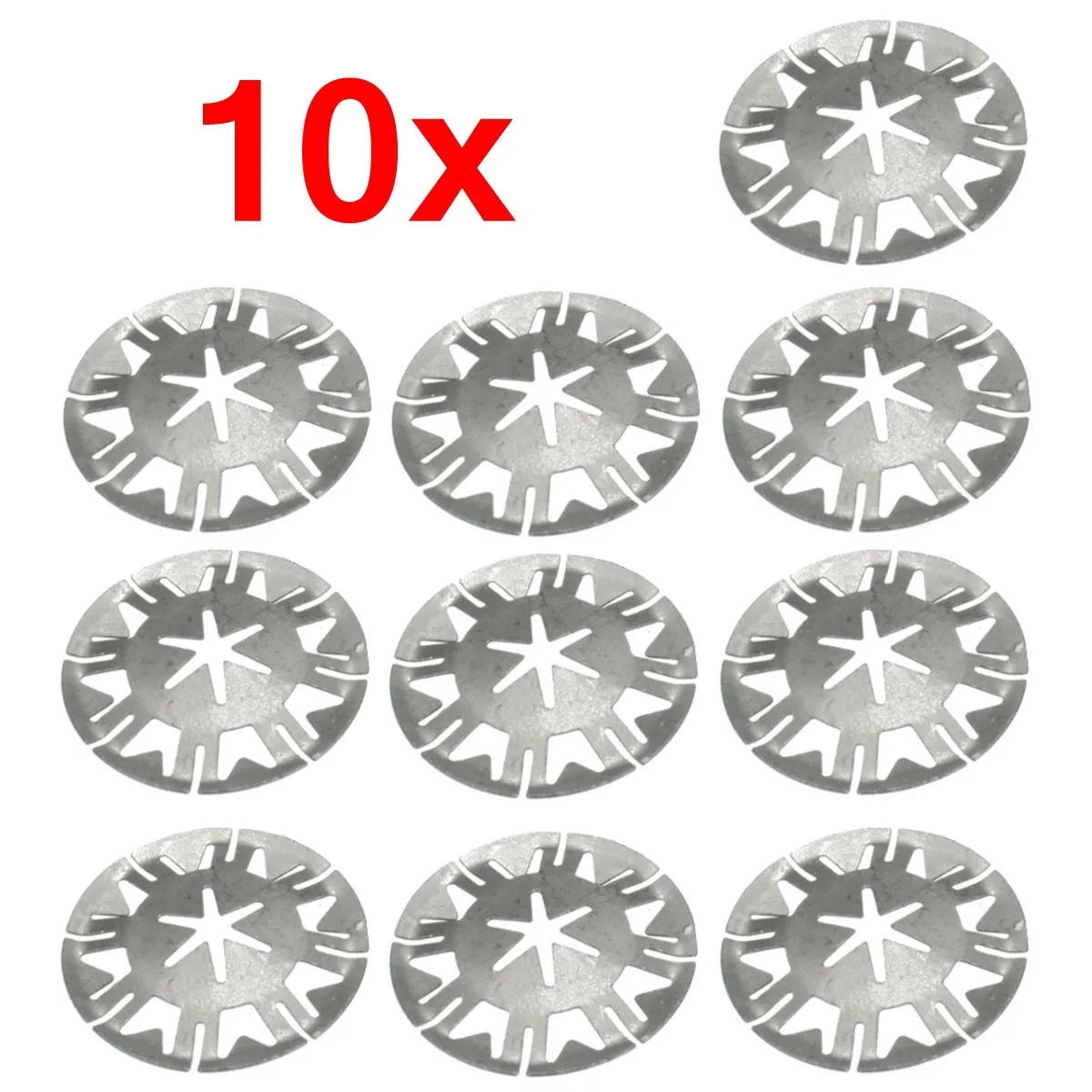10pcs Universal T4 T5 Exhaust Heat Shield Clip Nut Washers for VW TRANSPORTER GOLF LUPO POLO 3cm
10pcs Universal T4 T5 Exhaust Heat Shield Clip Nut Washers for VW TRANSPORTER GOLF LUPO POLO 3cm