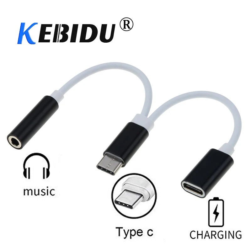 KEBIDU 2 In 1 Mini USB Type-C Audio Charging Adapter 3.5mm Headphone Jack Type C Male to Female with Charging Music Port Adapter
KEBIDU 2 In 1 Mini USB Type-C Audio Charging Adapter 3.5mm Headphone Jack Type C Male to Female with Charging Music Port Adapter