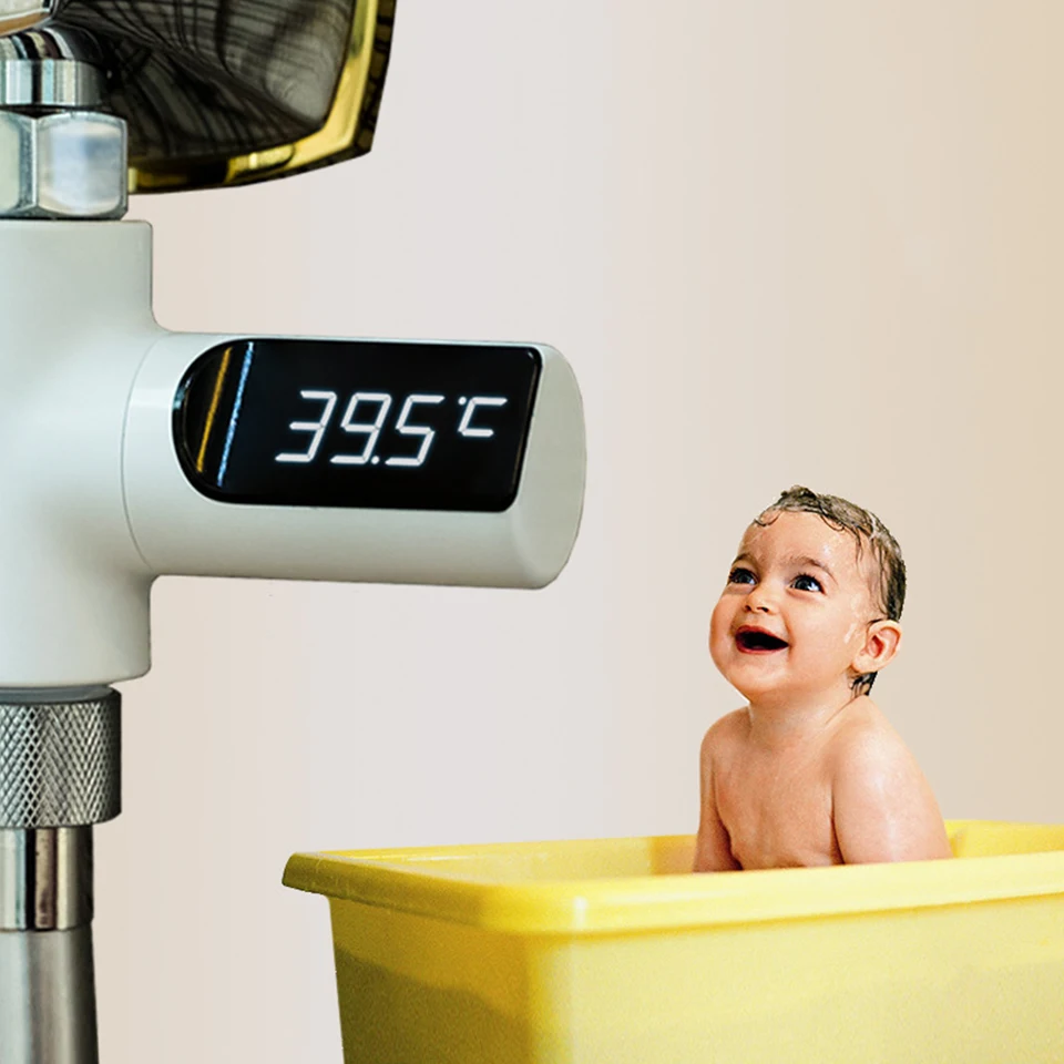 Baby Shower Waterproof Digital Thermometer For Water Faucet Cartridges With Thermometer Self Generating Electricity
Baby Shower Waterproof Digital Thermometer For Water Faucet Cartridges With Thermometer Self Generating Electricity