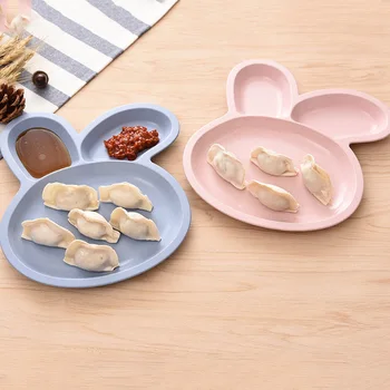 Creative Cartoon Dishes Plates For Children Healthy Wheat Straw Lovely Rabbit Shape 3 Grids Plate Snack Lunch Plate Dinner Bowl
Creative Cartoon Dishes Plates For Children Healthy Wheat Straw Lovely Rabbit Shape 3 Grids Plate Snack Lunch Plate Dinner Bowl