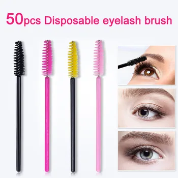 Kimcci 50Pcs Disposable Eyelash Brushes Eyebrow brush Mascara Wand Applicator Spoolers Eye Lashes Cosmetic Set Cilia Makeup Tool
Kimcci 50Pcs Disposable Eyelash Brushes Eyebrow brush Mascara Wand Applicator Spoolers Eye Lashes Cosmetic Set Cilia Makeup Tool