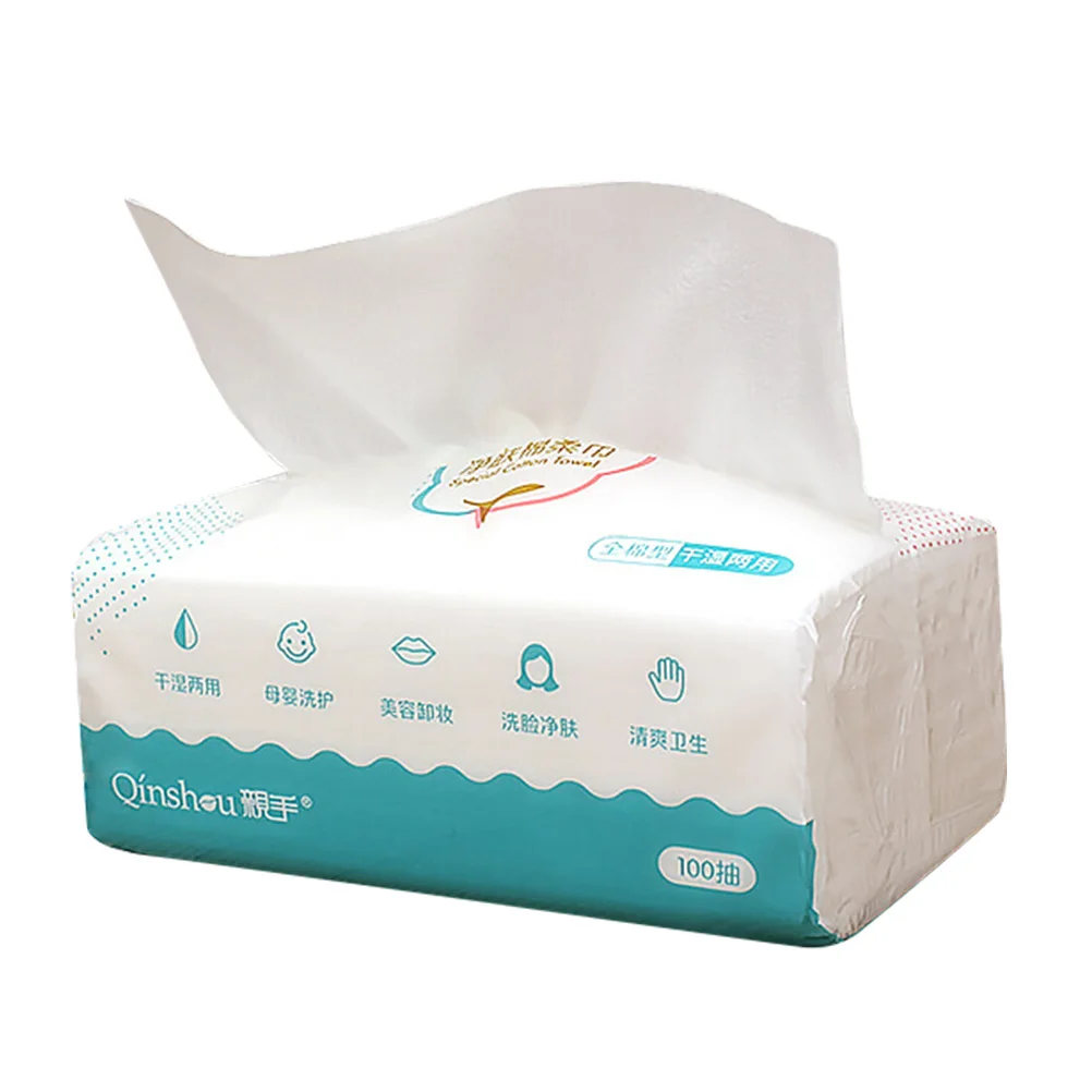 100 Sheets Facial Towel Wet and Dry Non-woven Disposable Removable Portable Makeup Remover Tissue Beauty Towel Cleaning Towel
100 Sheets Facial Towel Wet and Dry Non-woven Disposable Removable Portable Makeup Remover Tissue Beauty Towel Cleaning Towel