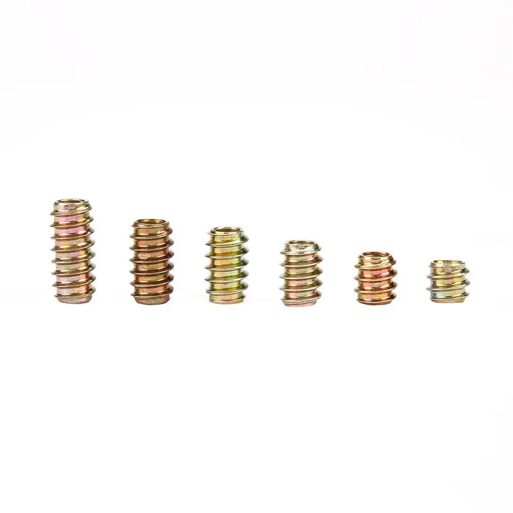 50PCS M6 Iron Inner And Outer Teeth Straight Nuts Furniture Assortment Threaded Insert Nut iron plated color zinc functional
50PCS M6 Iron Inner And Outer Teeth Straight Nuts Furniture Assortment Threaded Insert Nut iron plated color zinc functional