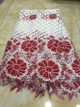 red/white New Design African Cord Lace Fabric 2018 Swiss Voile Lace embroidered French Mesh Lace Fabric High quality Stones
red/white New Design African Cord Lace Fabric 2018 Swiss Voile Lace embroidered French Mesh Lace Fabric High quality Stones