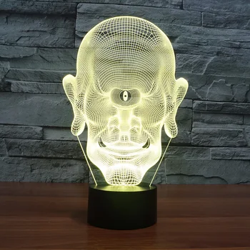 Special Monocular Led Stereo Table 3d Lamp Remote Touch switch 7 color change 3d Light Fixtures Usb Led Night Light
Special Monocular Led Stereo Table 3d Lamp Remote Touch switch 7 color change 3d Light Fixtures Usb Led Night Light