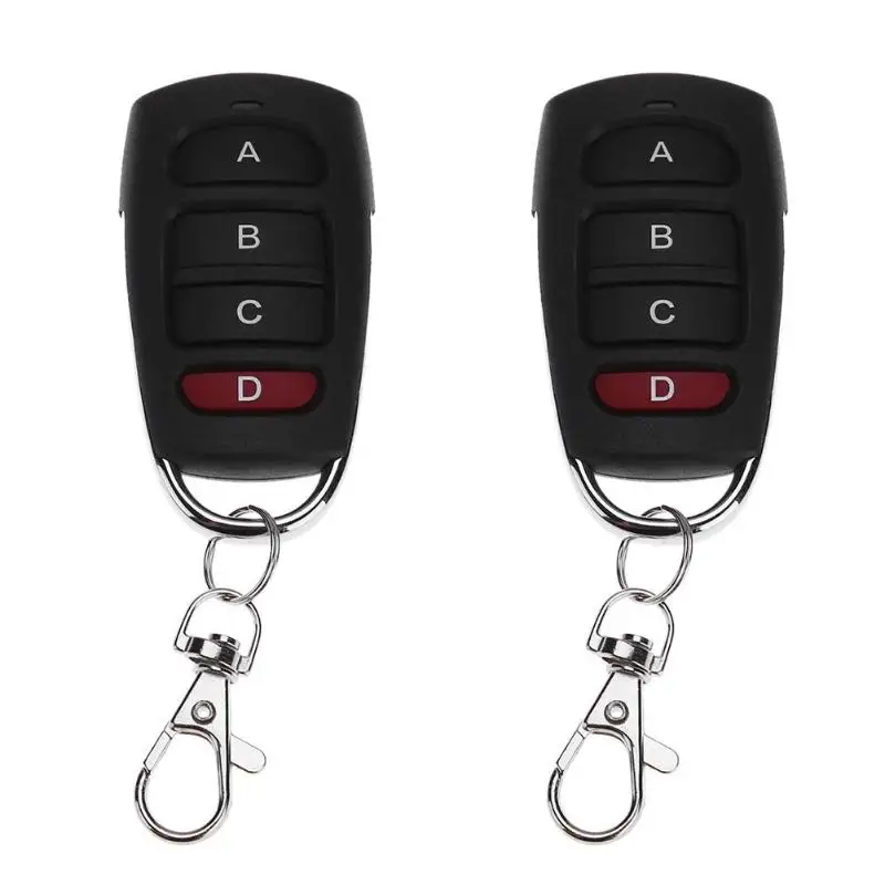 DC6V 4key 315Mhz/433MHz Wireless Remote Control Smart Electric Gate Garage Door Controller Key for Home Shopping Mall Alarm
DC6V 4key 315Mhz/433MHz Wireless Remote Control Smart Electric Gate Garage Door Controller Key for Home Shopping Mall Alarm