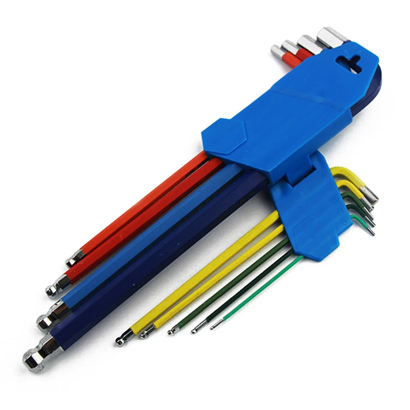 9pcs/set Mini Hexagon Hex Allen Key Set Wrench Screwdriver Tool Kit Micro Hex Wrench 1.5mm-10mm High Quality Hand Tool S2
9pcs/set Mini Hexagon Hex Allen Key Set Wrench Screwdriver Tool Kit Micro Hex Wrench 1.5mm-10mm High Quality Hand Tool S2