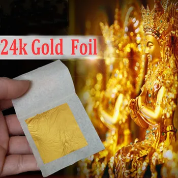 10pcs 24K Genuine Edible Gold Foil Leaf For Cooking Food Cake Decor Party Cake Decor Tools Art Face Beauty Care 4.33*4.33cm 3
10pcs 24K Genuine Edible Gold Foil Leaf For Cooking Food Cake Decor Party Cake Decor Tools Art Face Beauty Care 4.33*4.33cm 3