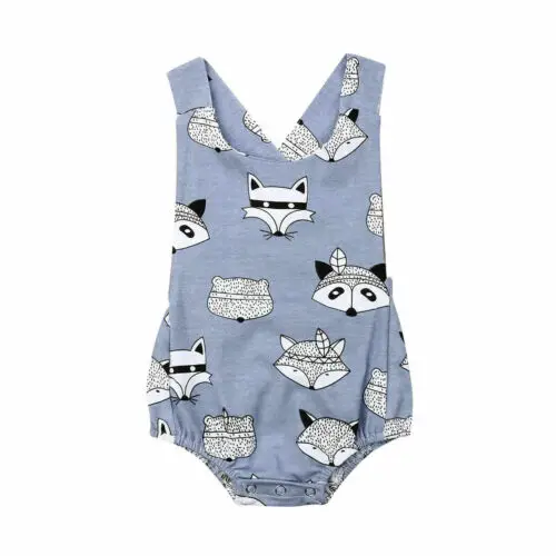 Newborn Infant Baby Boy Girl Cartoon Print Sleeveless Romper Jumpsuit Clothes Sunsuit Baby Romper
Newborn Infant Baby Boy Girl Cartoon Print Sleeveless Romper Jumpsuit Clothes Sunsuit Baby Romper