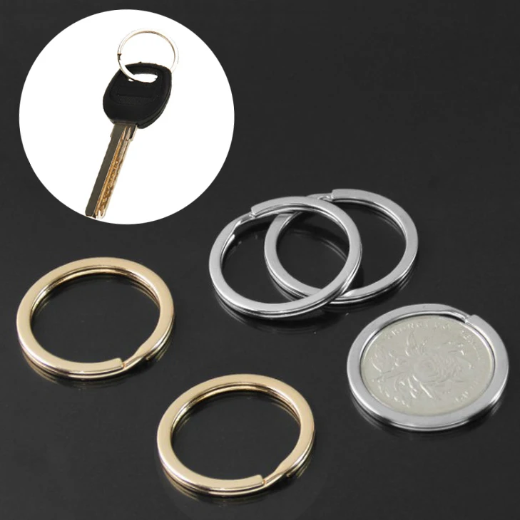 Classic Diy Key Ring Nickel Split Key Ring Keyring 25Mm Connectors Stainless Steel Light Yellow Gold Color Metal Key Ring
Classic Diy Key Ring Nickel Split Key Ring Keyring 25Mm Connectors Stainless Steel Light Yellow Gold Color Metal Key Ring