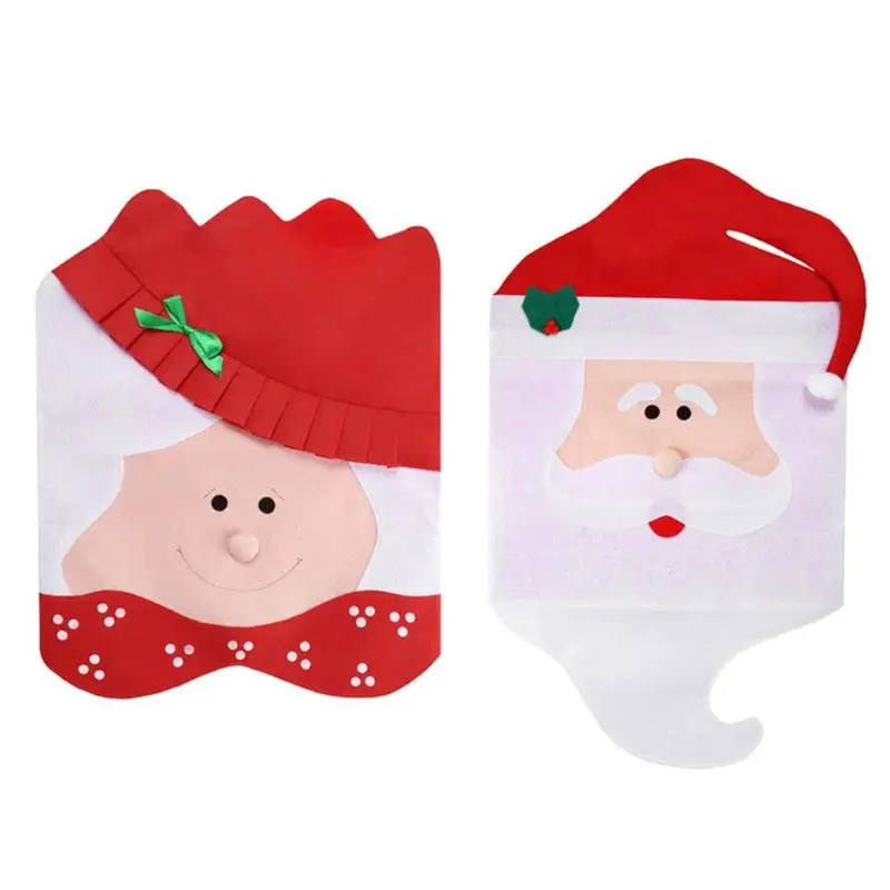 Santa Claus Mrs. Claus Cap Chair Covers Christmas Dinner Table Decoration for Home Chair Back Cover Decoracion Navidad
Santa Claus Mrs. Claus Cap Chair Covers Christmas Dinner Table Decoration for Home Chair Back Cover Decoracion Navidad