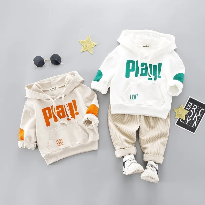 2019 Spring New Cotton Clothes Baby Girls Boys Sports Kids Hooded T Shirt Pants 2pcs/Sets Children Kids Casual Suits Tracksuits
2019 Spring New Cotton Clothes Baby Girls Boys Sports Kids Hooded T Shirt Pants 2pcs/Sets Children Kids Casual Suits Tracksuits