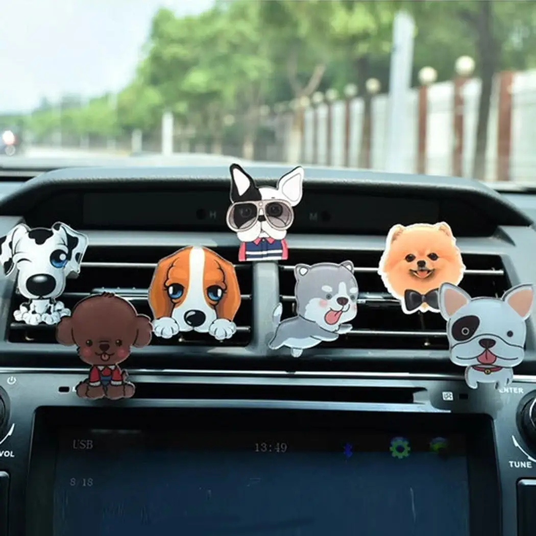 Car Perfume Scent Clip Air Freshener Car On Styling Cartoon Dog Air Vent Comditioner, Aromatherapy Essential
Car Perfume Scent Clip Air Freshener Car On Styling Cartoon Dog Air Vent Comditioner, Aromatherapy Essential