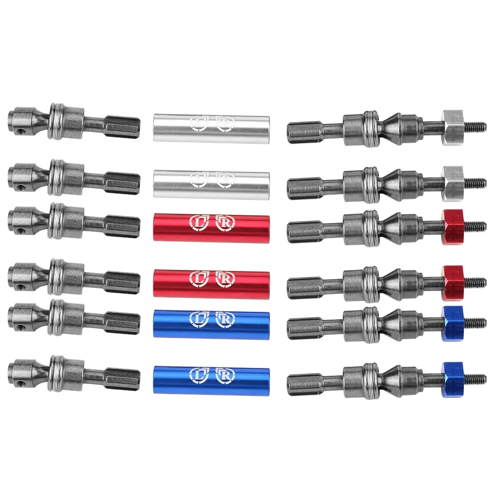 2pcs Front Drive Shaft CVD Transmission Axle for Traxxas Slash 4X4 1/10 RC Truck built-in anti-separtion design RC Parts
2pcs Front Drive Shaft CVD Transmission Axle for Traxxas Slash 4X4 1/10 RC Truck built-in anti-separtion design RC Parts