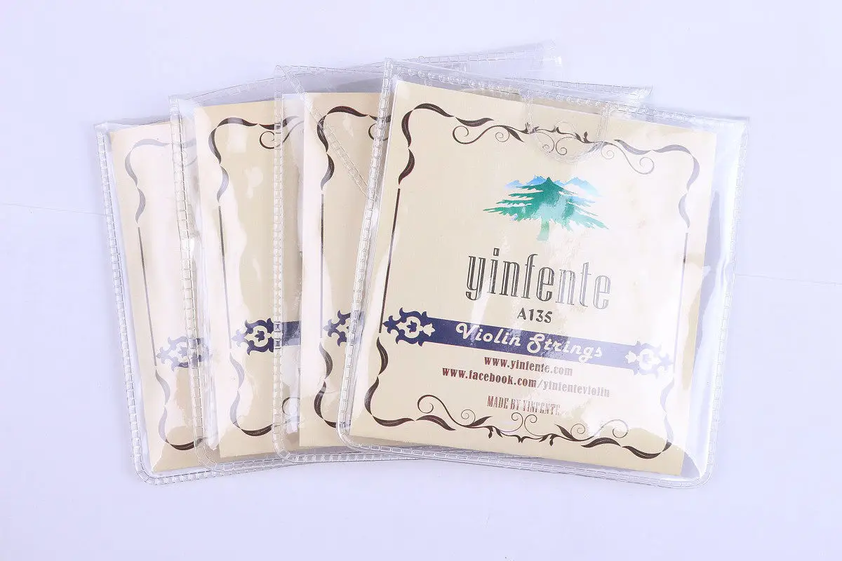 2 sets yinfente 4/4 violin String set soft Synthetic steel string ball end #135
2 sets yinfente 4/4 violin String set soft Synthetic steel string ball end #135