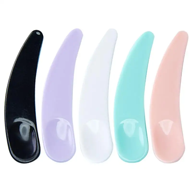 10pcs Mini Curved Cosmetic Spatula Scoop Makeup Mask Spatula Cream Spoon Plastic Spoon Bottle Dispensing Tool
10pcs Mini Curved Cosmetic Spatula Scoop Makeup Mask Spatula Cream Spoon Plastic Spoon Bottle Dispensing Tool